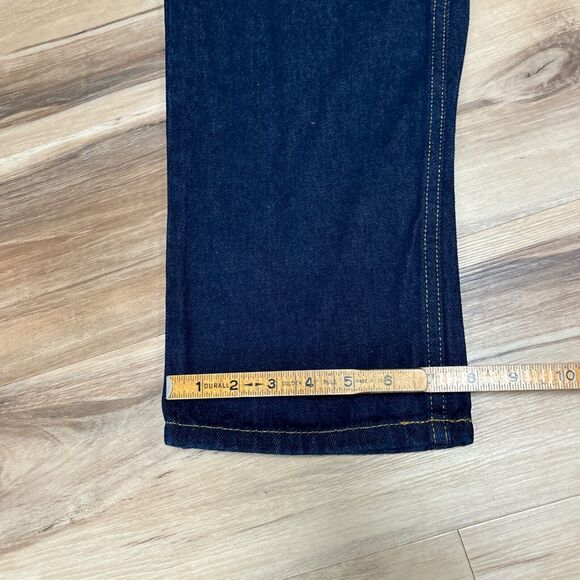 BDG Men's Straight Jeans - Dark Blue - Picture 5 of 10